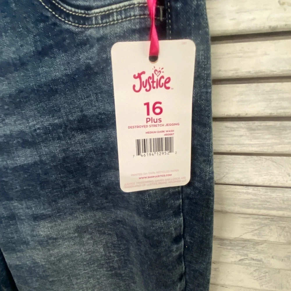 Justice High Rise Jeggings size 16 Plus